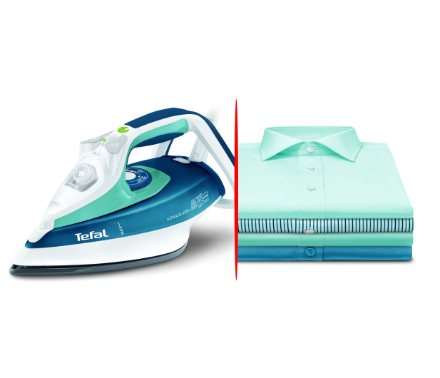 Tefal Ultragliss FV 4780 2400W biało-niebieskie - 160591 - zdjęcie 2